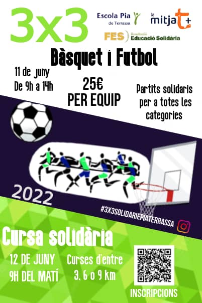Cartell I cursa solidaria Can Colapi
