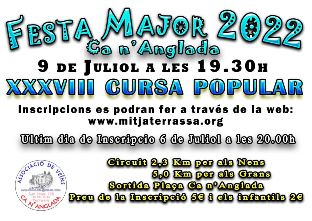 cursa Ca n'Anglada 2022