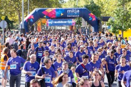 Gran èxit a la Cursa Fanny Sallés-Diari Sport, la Cursa de les dones a Terrassa, més de 3000 participants