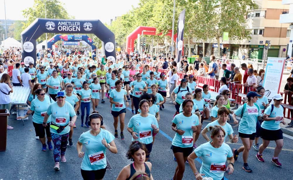 Resultats de la Cursa Fanny Sallés, La cursa de les dones a Terrassa