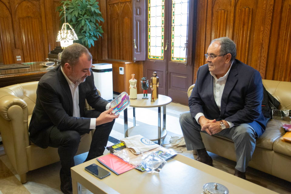 Reunió prèvia entre l’AEMMT i l’Ajuntament de Terrassa. Foto: Jordi Canyameres