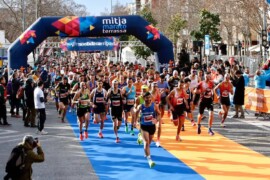 La 26a Mitja Marató Internacional de Terrassa bat rècords de participació i internacionalitat