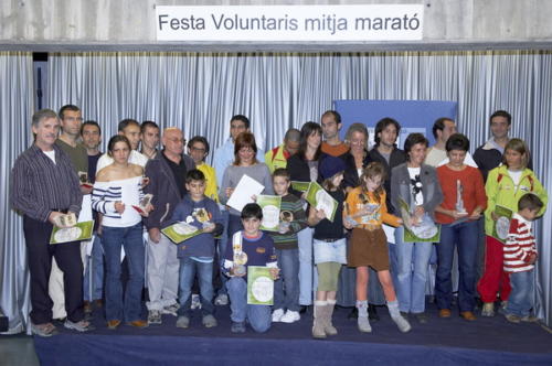 Mitja de Terrassa 2006 Festa voluntaris